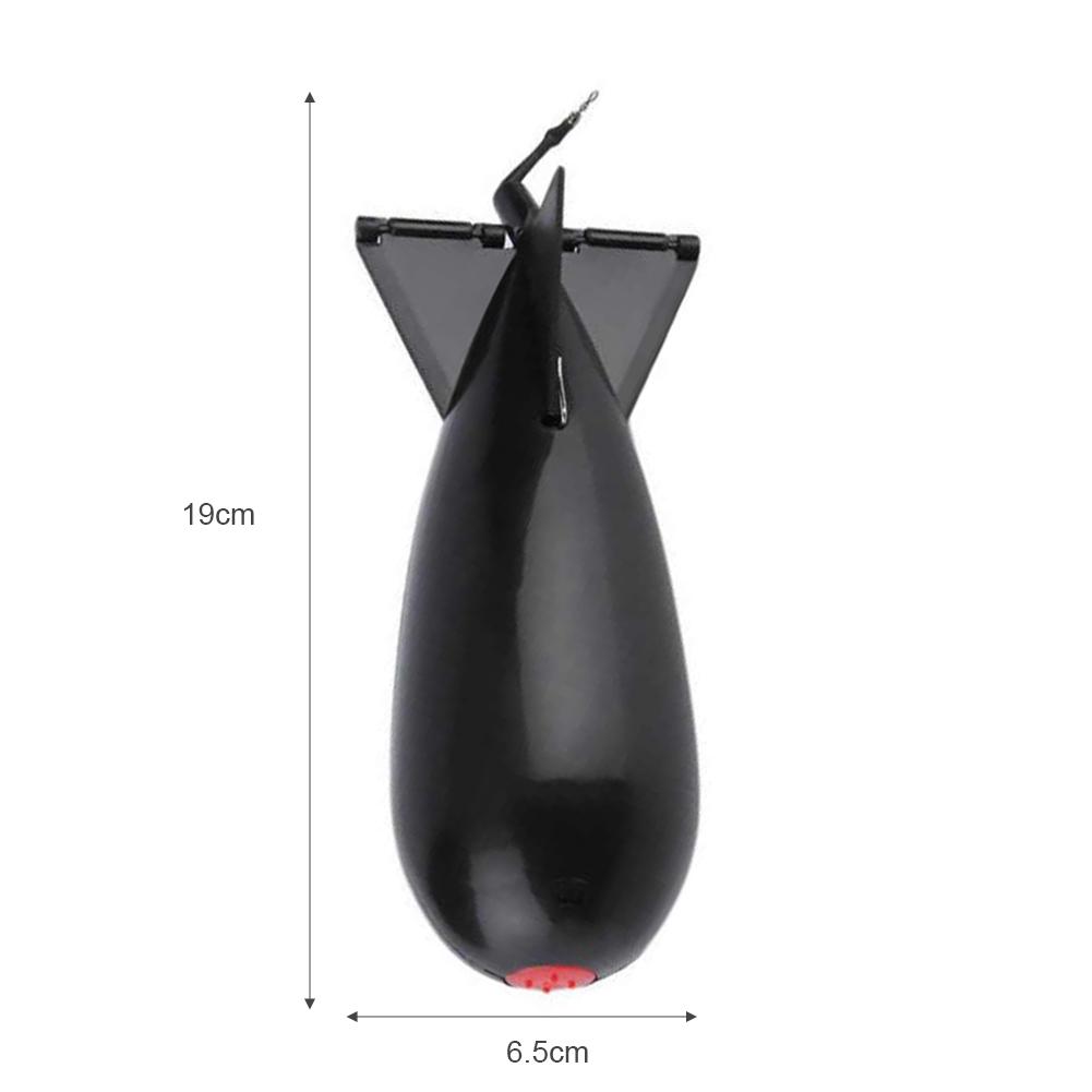 5-20pcs Carp Fishing Rocket Feeder 14.5cm/19cm Spod Bomb Float Lure Bait Holder Pellet Rocket Feeder Pellet Fishing Accessories