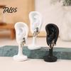White Earring Stand Human Ear Holder, Shaped Jewelry Stand, Storage Organizer Organizer, Display for Home Dresser Store Counter Use