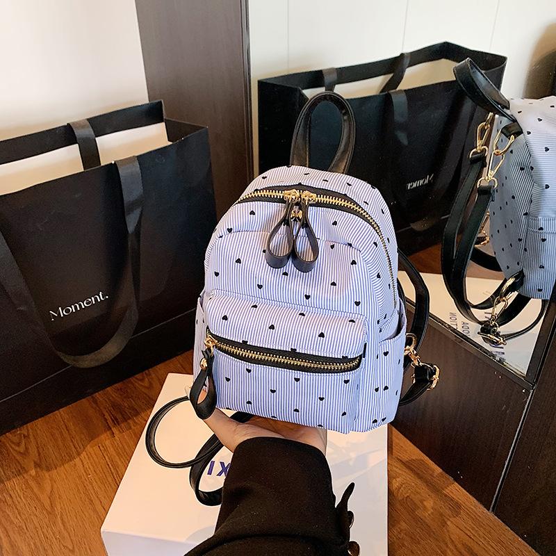 Изысканный нишевый женский рюкзак новый рюкзак-мини для поездок на работу универсальный дорожная школьная сумка синий 2980₽