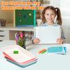 5Pcs Storage Trays Vibrant Color Easy To Clean Stackable Multipurpose Space-Saving Design Reusable Paint Trays