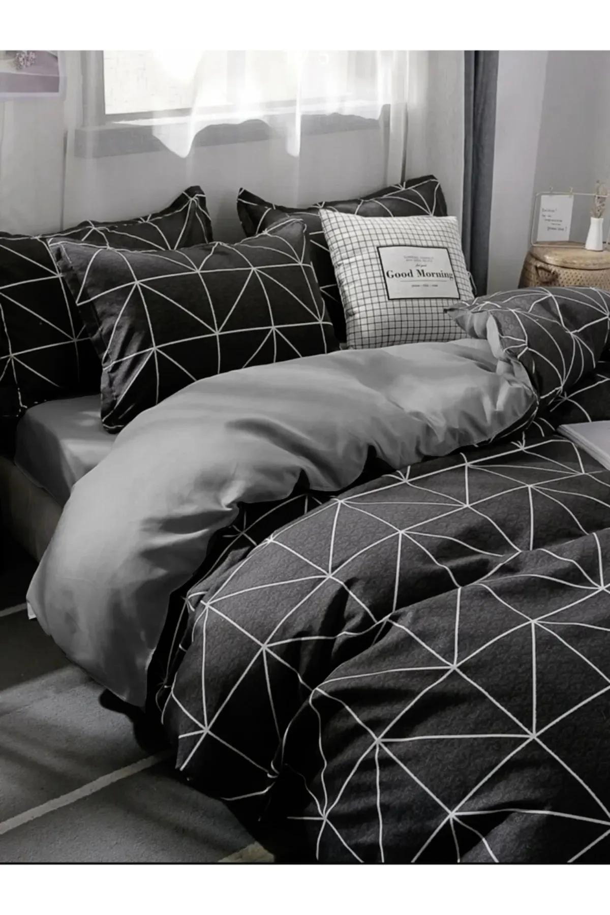 

Двусторонний двойной пододеяльник с эластичными простынями, роскошный дизайн