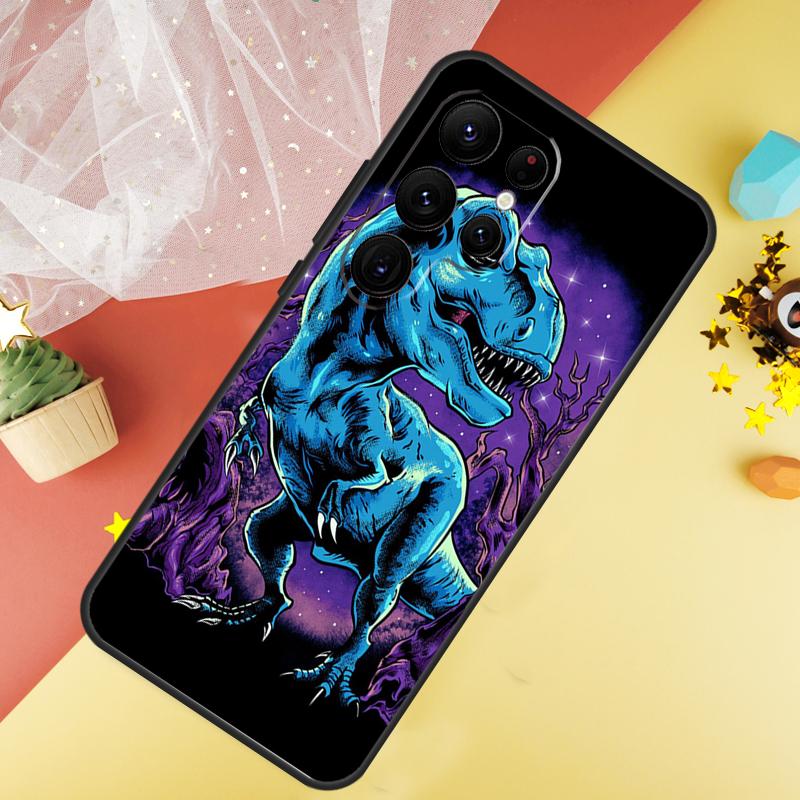 T Rex Dinosaur Tyrannosaurus Phone Case For Samsung Galaxy S25 Ultra S23 S21 S20 S22 S24 FE S9 S10 Plus Cover Coque