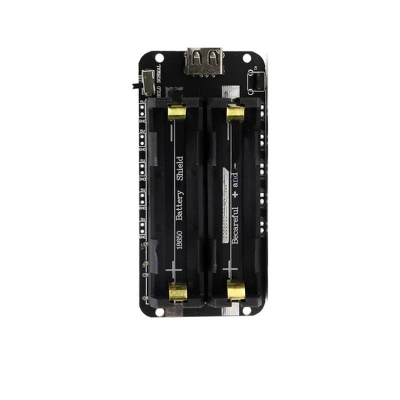 18650 Battery Holder With Single Compartment Support Usb 5V/2A 3V/1A V3 Battery Shield Battery Charging Module For Raspberry Pi