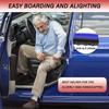 2 în 1 mâner de susținere a vehiculului mâner de asistență pentru ușă auto cotiera de siguranță ciocan de evacuare ciocan de siguranță antiderapant pentru vârstnici cu handicap