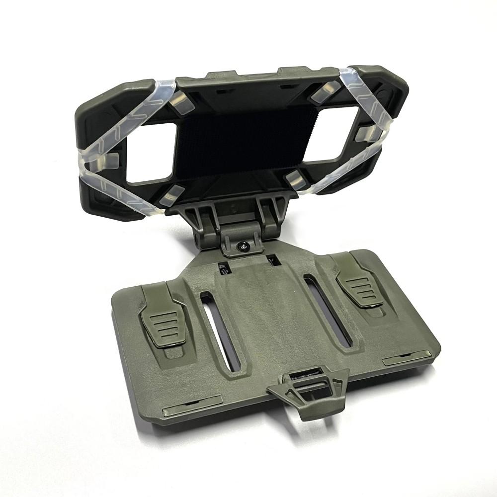 Tactical MOLLE Phone Holder, Folding Navigation Board, Cellphone Hold Gear, Airsoft Hunting Vest Accessories