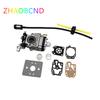 15mm Carburetor Kit for Engine 40-5 44-5 For Brushcutter 43cc 49cc 52cc Strimmer Cutter Chainsaw Carb Carburetors Jets 1