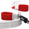 Double Buckle White Flat Lifting Sling - Thickened Tow Rope, National Standard Crane Sling