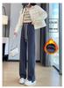 Wide Leg Pants Women Spring Autumn Winter Casual Sweatpants - Fleece and Non-Fleece Options