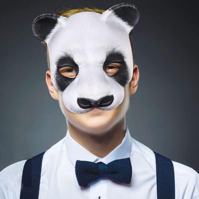 Halloween Animal Masks Masquerade Panda Halloween Cosplay Masks Carnival Party Masks Panda Masks Costume