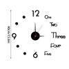 1Pc 3D Wall Clock Mirror Wall Stickers Creative Diy Wall Clocks Modern Design Mute Quartz Needle Watch Home Decor