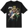 Anime Mens Jojos Bizarre Adventure 2026 New100cotton Graphic Tshirt  Summer Graphic Unisex Loose Harajuku Short Sleeve Shirt