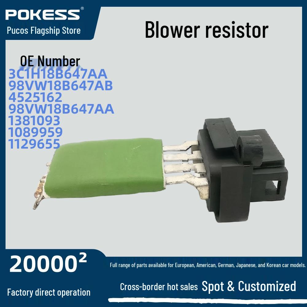 

Blower Resistor for 2006 Ford Transit Model 3C1H18B647AA 98VW18B647AB 4525162 98VW18B647AA 138