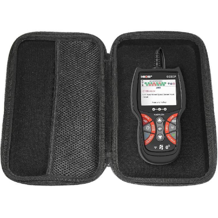 

Твердый чехол EVA для сканера INNOVA 6030P/5610 OBD2, считыватель кодов ABS - индикатор Check Engine - диагностический сканер, данные в реальном времени (Только случай)