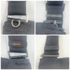 PRADA Tessuto Nylon Shoulder Bag Crossbody Pochette Sacoche Silver Hardware Triangle Logo Plate Black Men Women