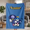 Brawl Stars Custom Flannel Blankets Soft Warm Cozy Throws for Home Decor Holiday Gifts