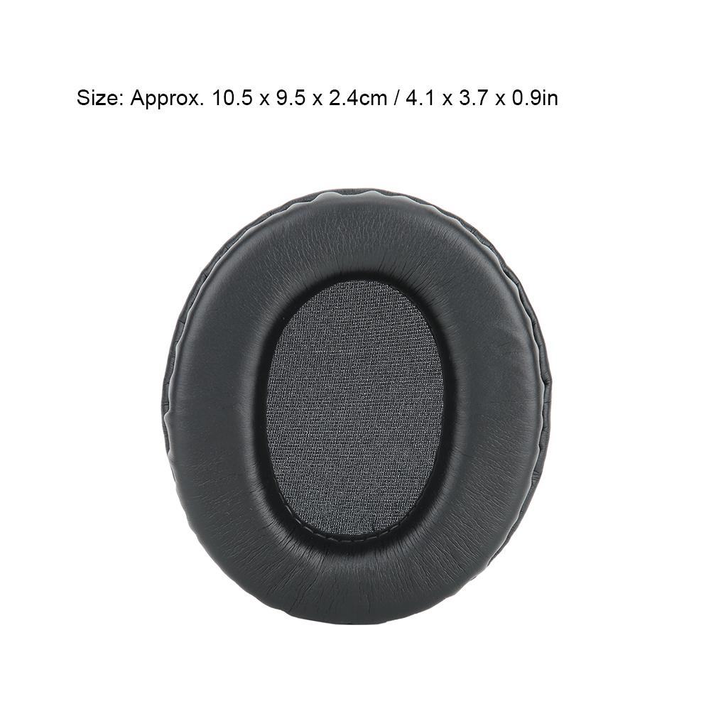 2Pcs Ear Pad Cushion Black Cotton Headphone Accessories Fit for shure SRH840 SRH440 SRH940 HPAEC840