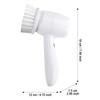 Electric Scrub Rechargeable Cleaning Tools Electric Cleaning Brush With 3 Brush Heads Suitable For Bathroom Wall Kitchen
