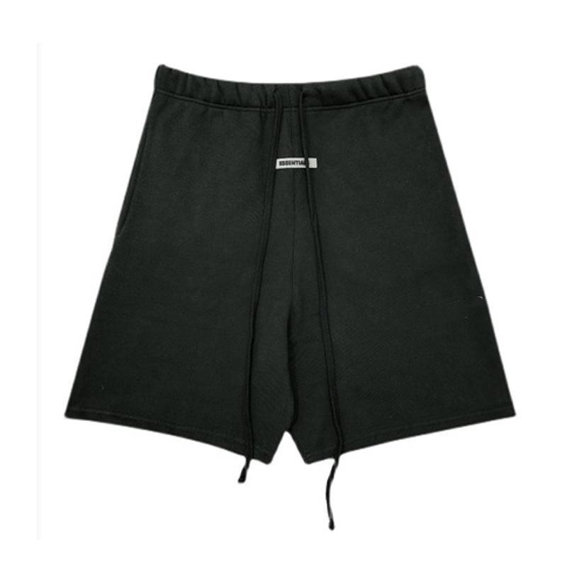 Dubbla linjer Reflekterande shorts Herr Sommar Fempunktsbyxor High Street Lös Enfärgad Enkel Vardaglig
