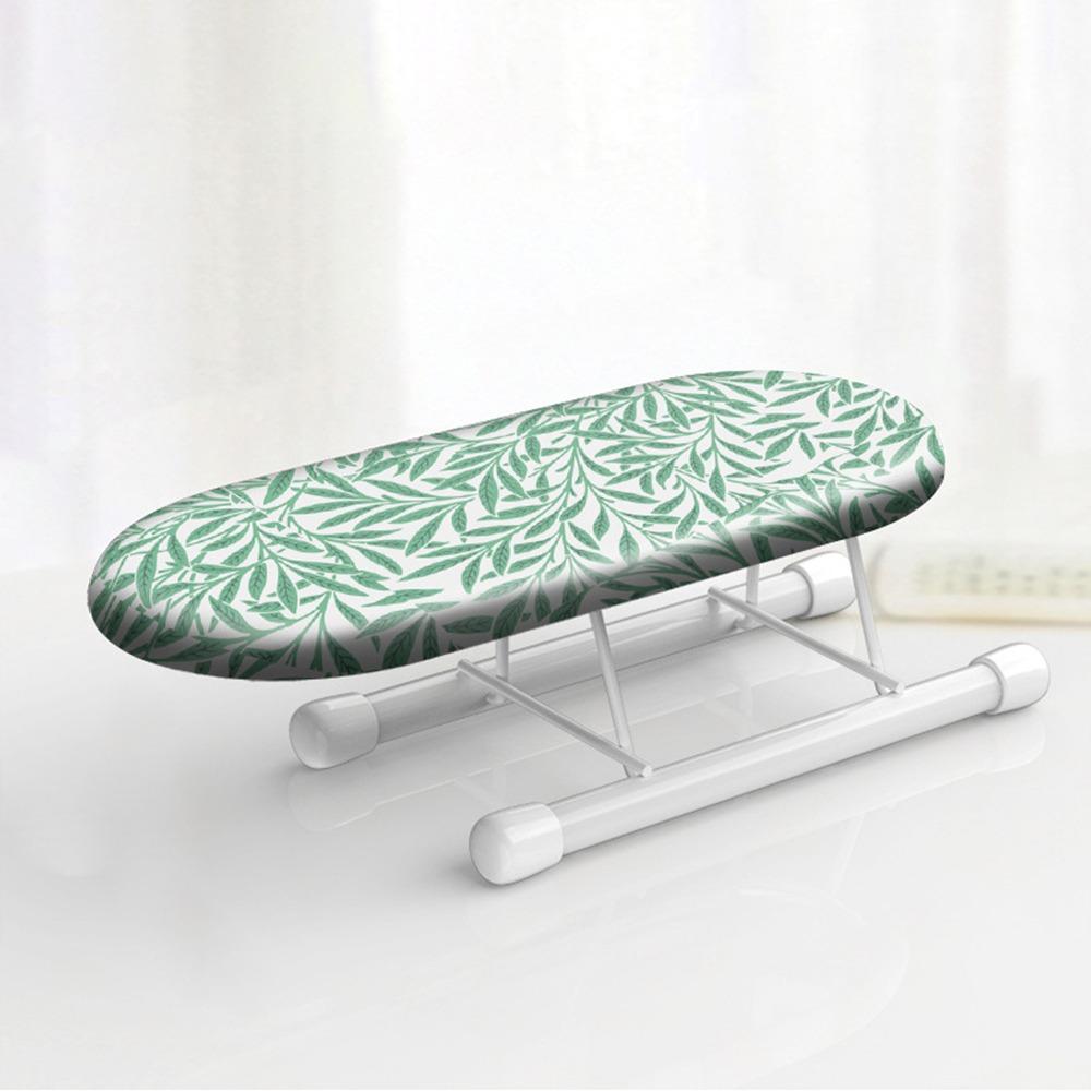 Foldable Mini Ironing Board Flower Pattern Desktop Ironing Stand  Ironing Board Accessories