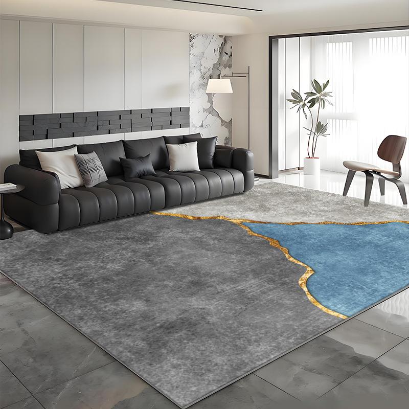 Nordic Style Light Luxury Home Decoration Living Room Rug Non-slip Easy Clean Room Decor Carpet Soft Large Area Sofa Table Mat