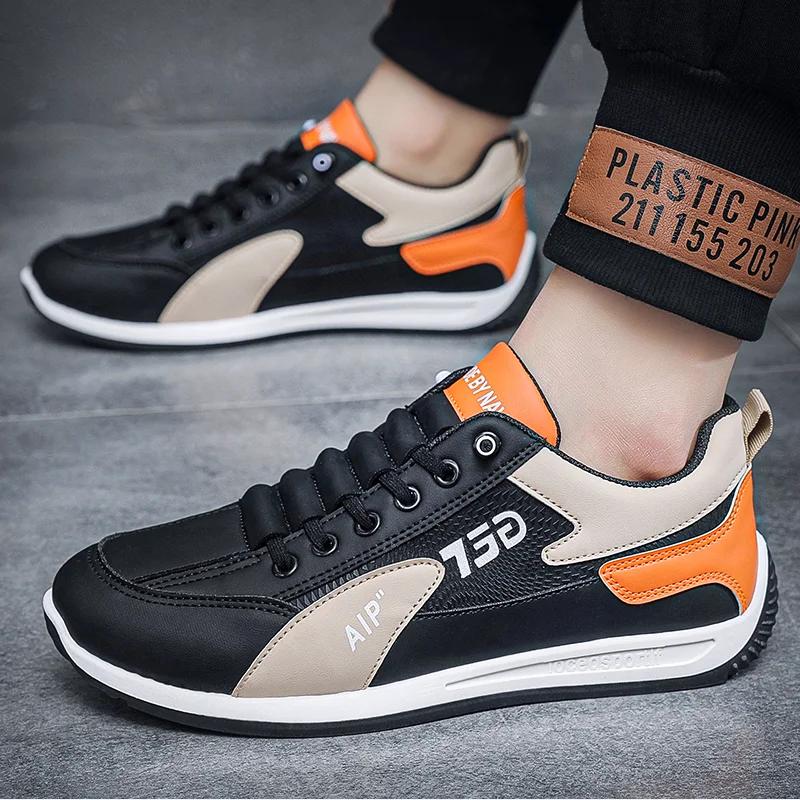 

Оригинальные мужские кроссовки для бега на открытом воздухе, новые вулканизированные туфли, повседневные кроссовки на плоской подошве для мужчин, мужская обувь 44