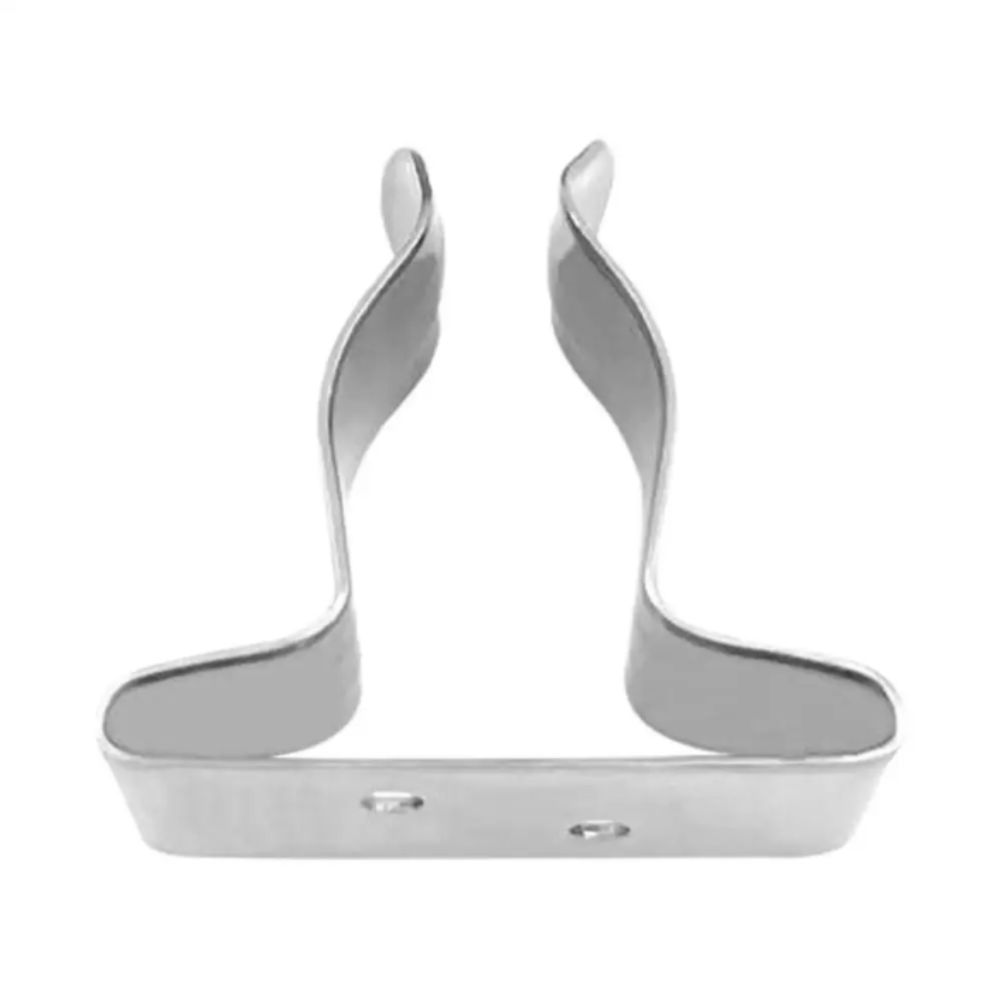 Adjustable Boat Hook Holder Stainless Steel Spring Clamp Holder Clip Boat Oar Holder  Boat