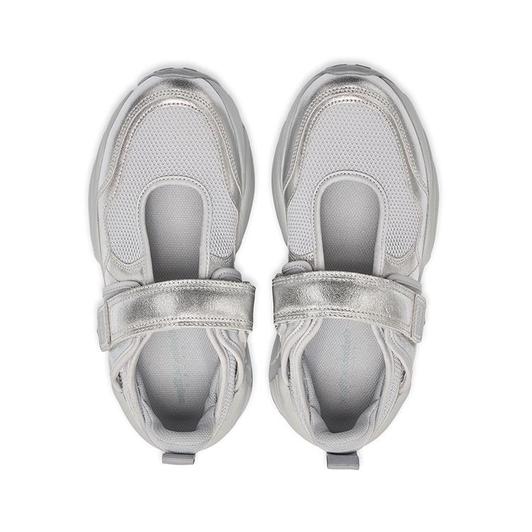 ONITSUKA TIGER Sp-Mj Personality Versatile Thick Sole Mary Jane Shoes Women Shoes Silver 1183C583-020