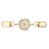 Sweater Duck Mouth Clips for Cardigans Vintage Shawl Cloak Clasp Rhinestone Cinching Clip for Women Shawl Shirt Dress