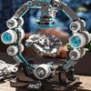 Falcon Spaceship MOC Bricks Model Star Wars Starship Building Blocks Toys DIY Boy Adult Christmas Gifts Room Ornament NEW