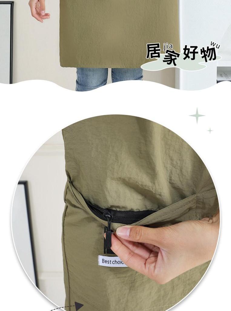 Grembiule Impermeabile a Maniche Lunghe con Logo Personalizzato per Casa, Cucina e Barbiere