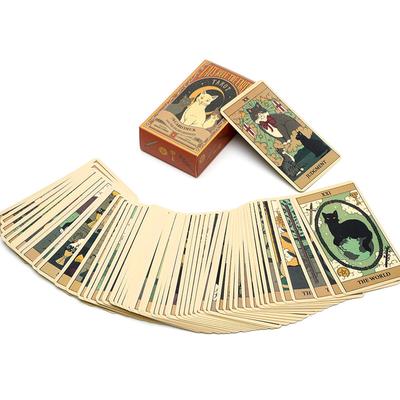 Cats Rule Earth Tarotkarten A 78 Orakel Englisch Visions Divination Edition Deck Borad Spielen
