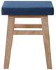 AZUMAYA Van Bi Stool, Navy (CL-785CNV)