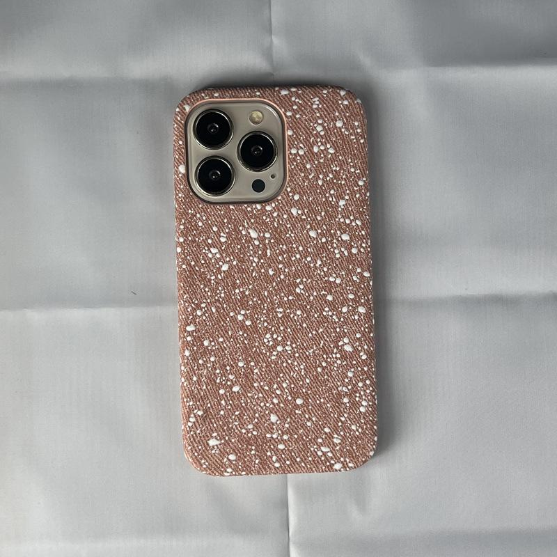 

Чехол для телефона Apple 15promax с узором «Снежинка» подходит для iPhone14/13, имеет противоударный и простой дизайн для 12/11 получехлов iPhone X/Xs Universal