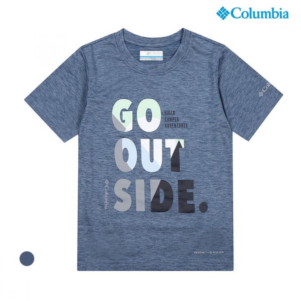 

Columbia Kids Graphic T shirT Blue Blue/115(XXS)