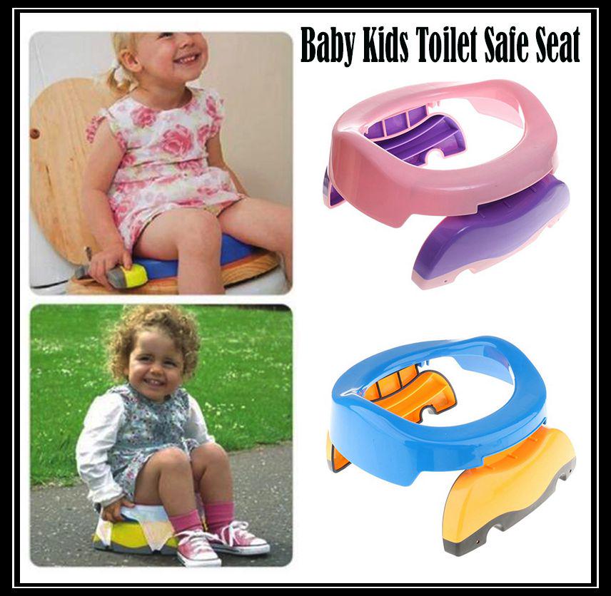 Potty Training Seat Kids Trainer Toddler Toilet Plastic Cover Commode Safe Child