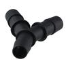 Nylon Flow Diverter 13mm Pump Pipe Diverter Accessories Barbed Y-Connector
