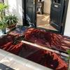 Anime R-Rurouni K-Kenshin Floor Mat Soft Flannel Floor Mat  Suitable for Entryways, Living Rooms, Bedrooms, and Bathrooms