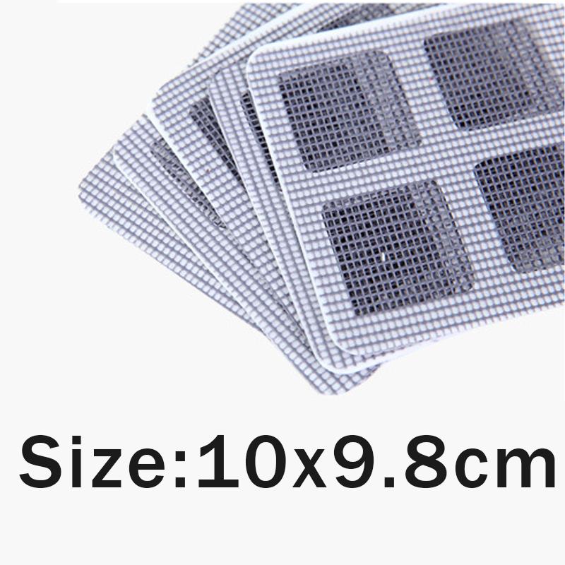 6pcs Window Screen Patch Adhesive Fix Mesh Patch Home Anti Mosquito Bug Insect Repair Screen Patch Window Screen Mesh Stickers