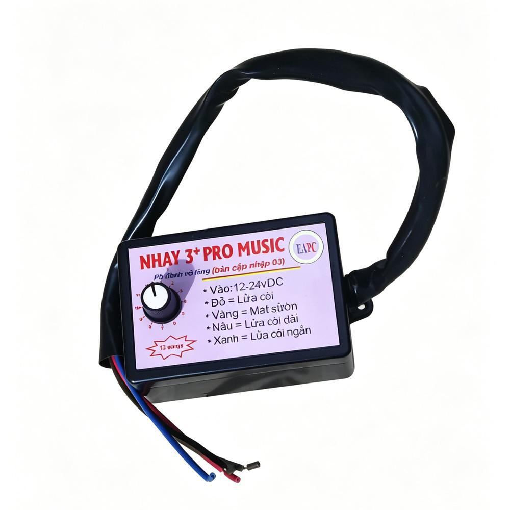 Controlador de Bocina Electrónica Musical de 12V con 8 Sonidos y 12 Sonidos, Unidad de Control de Sonido para Altavoz de Bocina 3+ Pro con Cambio de Volumen para Coche