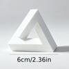 Funny Geometric Optical Illusion Triangle Optical Paradox Craft Decor  for Science Enthusiasts