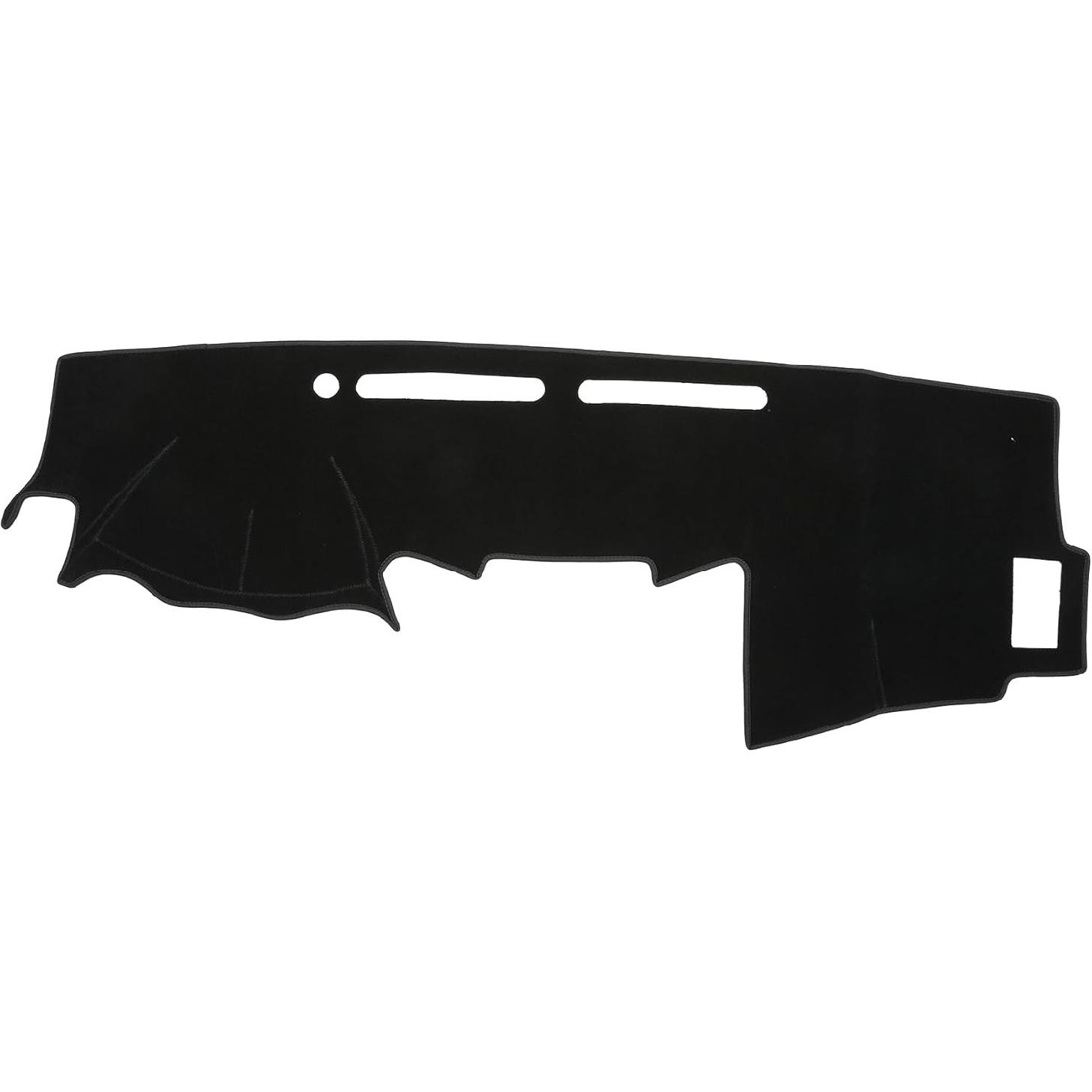 

Dash Cover Compatible for Toyota Hilux 2005-2015, Non-Slip Polyester Black Center Console Dashboard Cover Pad Carpet чёрный