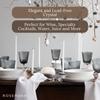 ROSENDAHL Copenhagen Grand Cru Nouveau Wine Glasses (Smoked), 180ml, 2-Piece Set, 25401