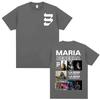 Singer Maria Becerra La Nena De Argentina Graphic T Shirts Men Women Clothing T Shirt 100 Cotton 90s Summer Tshirt Streetwear