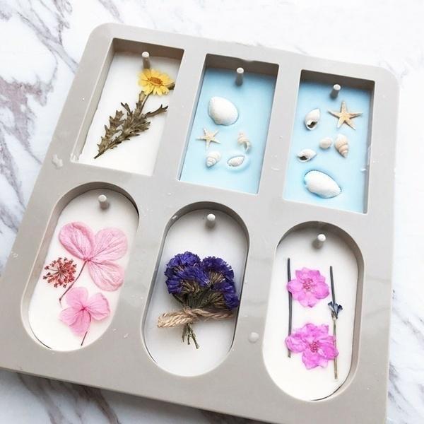 1Pcs Handmade Soap Molds Silicone Wax Aromatherapy Candles Gift DIY Silicone Mold Tools Crafts