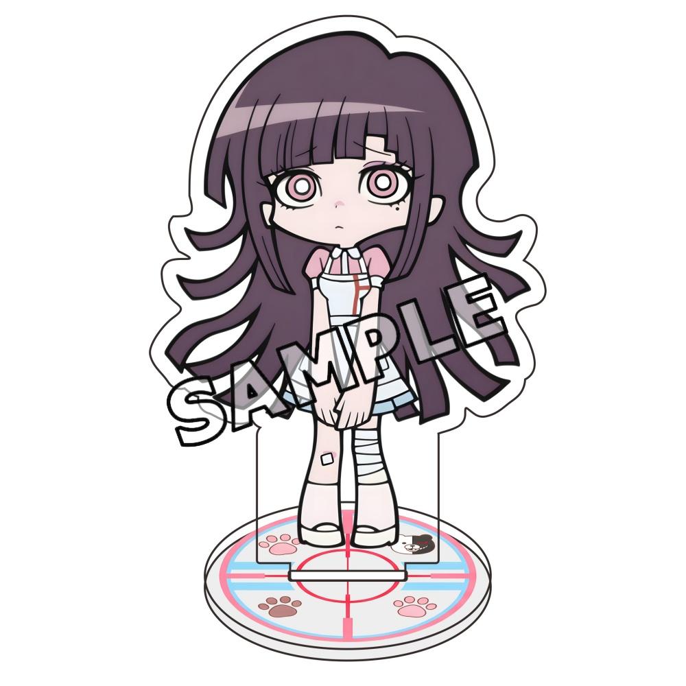 10cm Q Version Danganronpa Acrylic Stand Key Nagito Chiaki Kokichi Kyoko Anime Desktop Decor Birthday Collection Gift