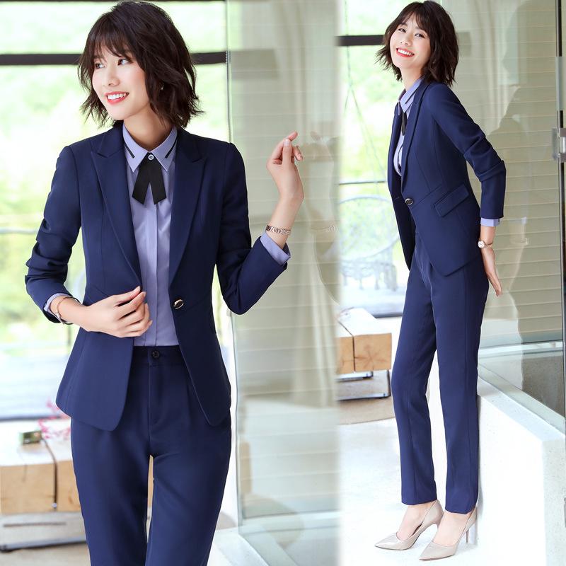 

Women s Three-Piece Professional Workwear Suit: Gold Shop and Real Estate Attire XXL