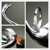 6pcs Set Stainless Steel Fruit Fork  Dessert Fork, Cake Two Tooth Fork, Creative Swan Base Tableware Storage Rack