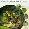 2Pcs 6 Heads LED Solar Sunflowers Flower Light Waterproof Auto On/Off Outdoor Garden Lawn Decoration Lamp Landscape Light