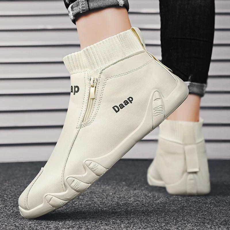 Мужская повседневная обувь с высоким берцем — фото 4