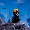 Mikrolandskap Halloween Heks Spøkelse Gresskar Dekorative Tilbehør Mini Ornamenter